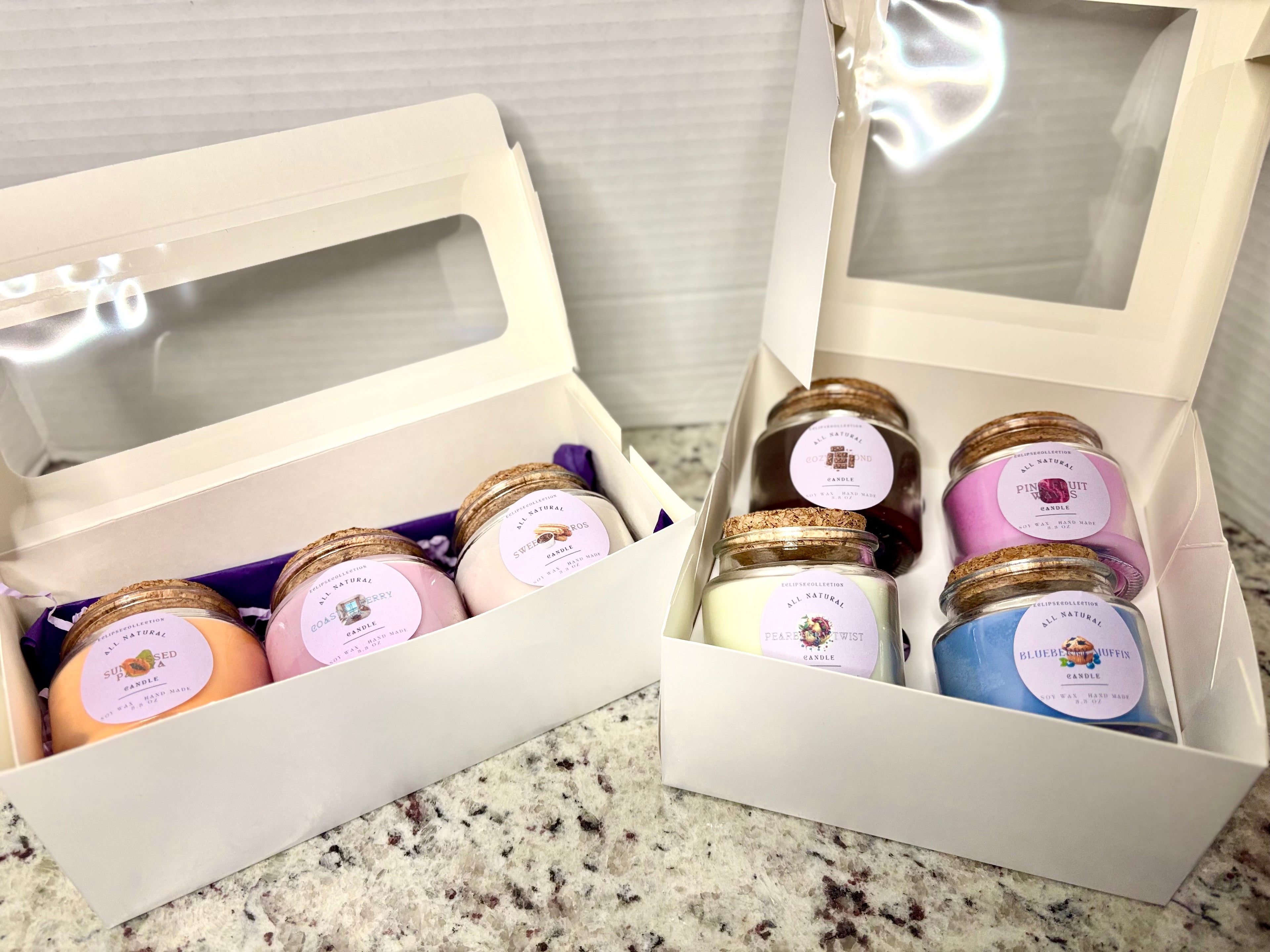 Mini candle set