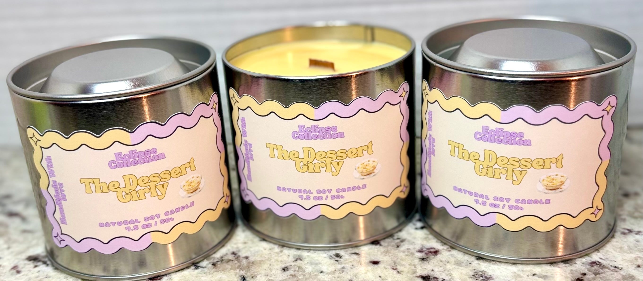 The Dessert Girly Candle